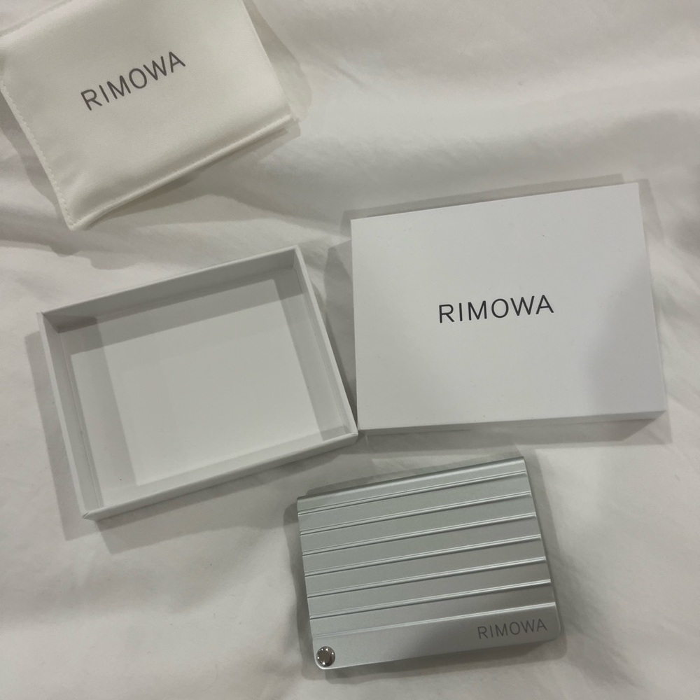 Rimowa Cardholder Aluminium silver